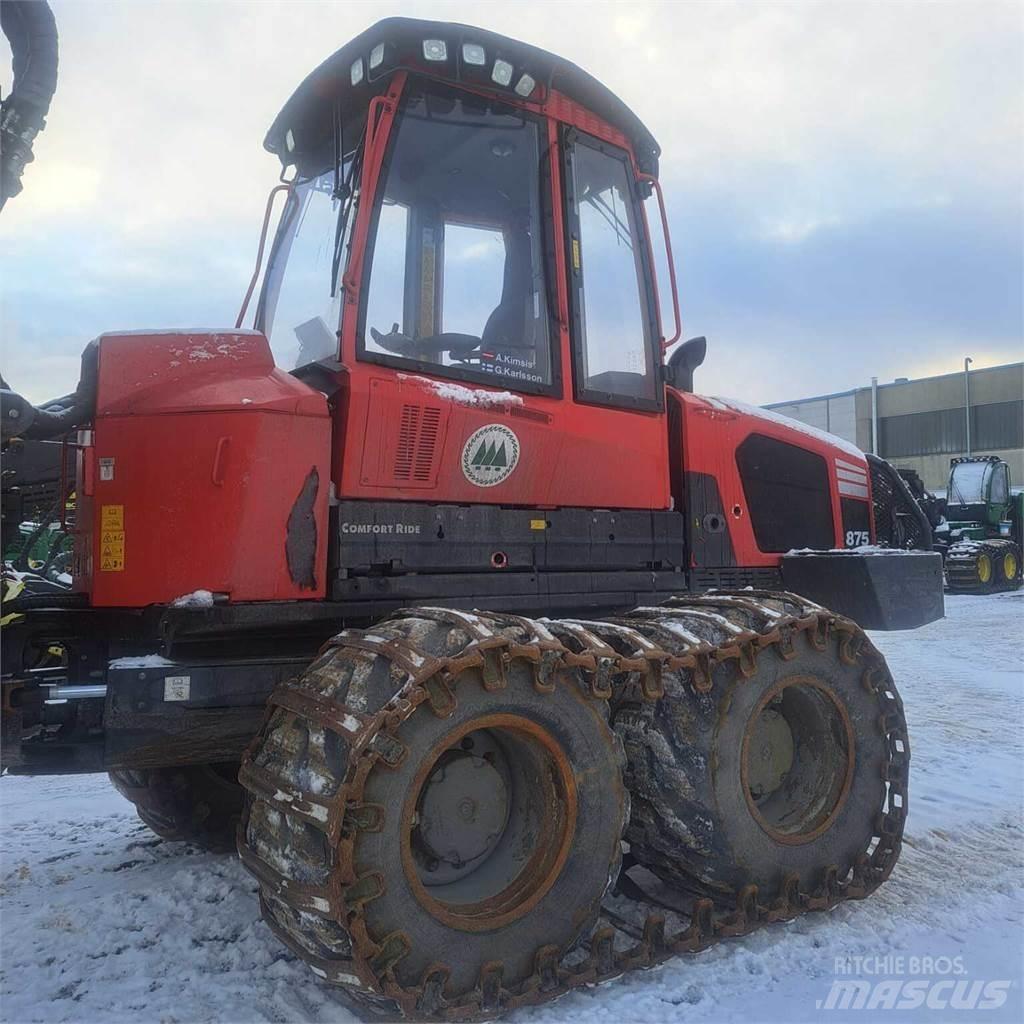 Komatsu 875 Tomruk yükleyici traktörler