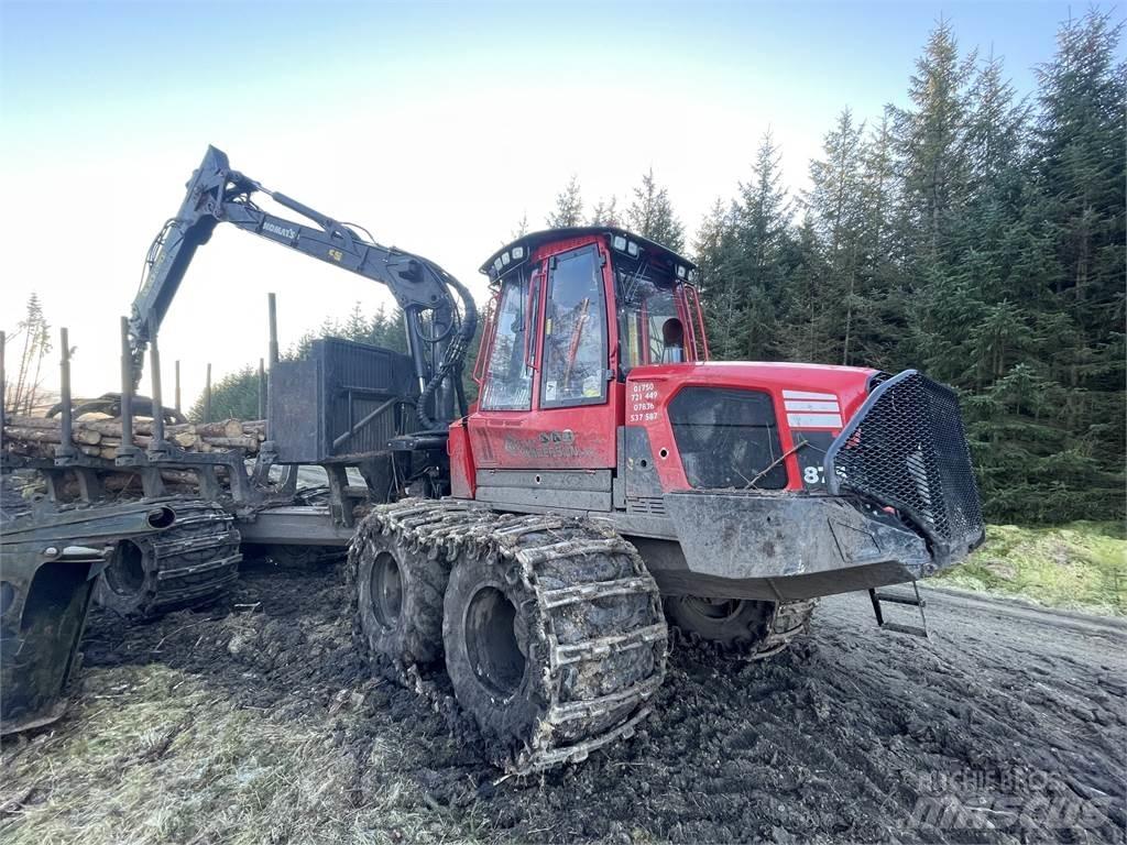 Komatsu 875 Tomruk yükleyici traktörler