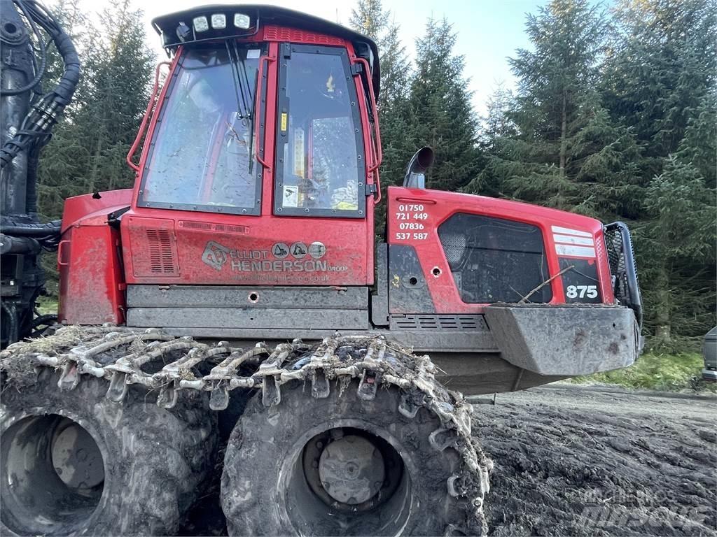Komatsu 875 Tomruk yükleyici traktörler