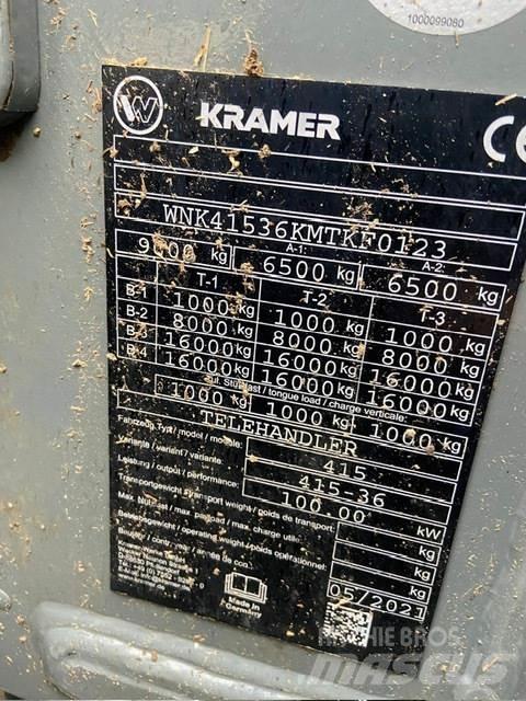 Kramer KT357 Tarimsal teleskopik yükleyiciler