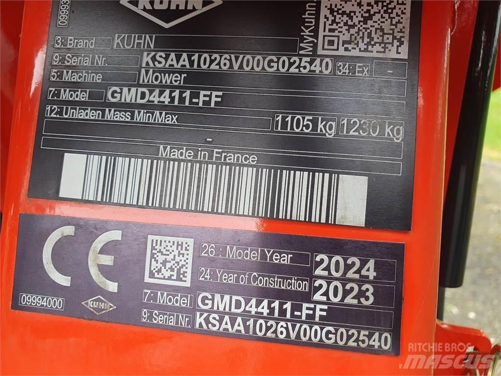 Kuhn GMD 4411 Diskli çayir biçme makinasi
