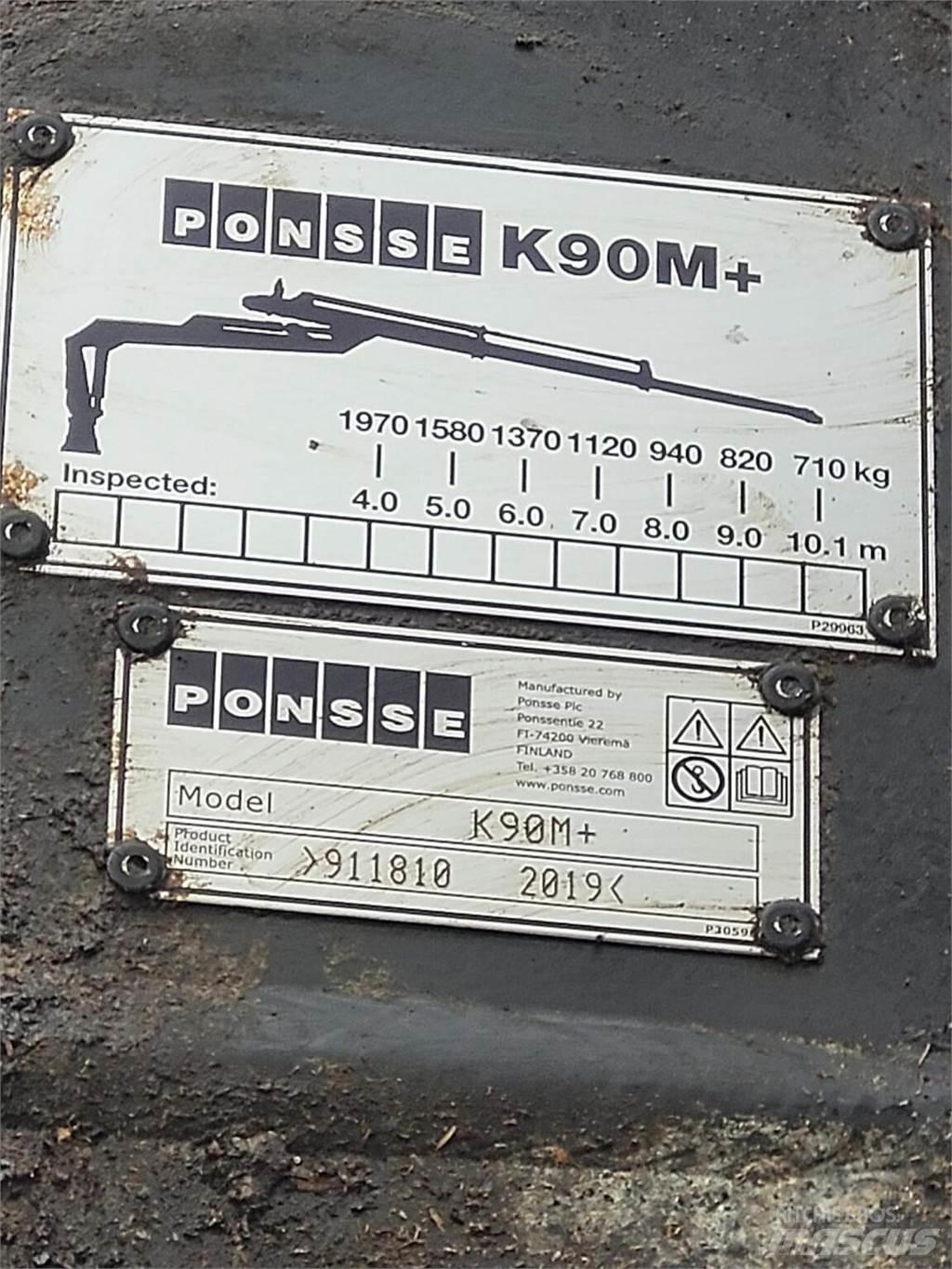 Ponsse Elk Tomruk yükleyici traktörler