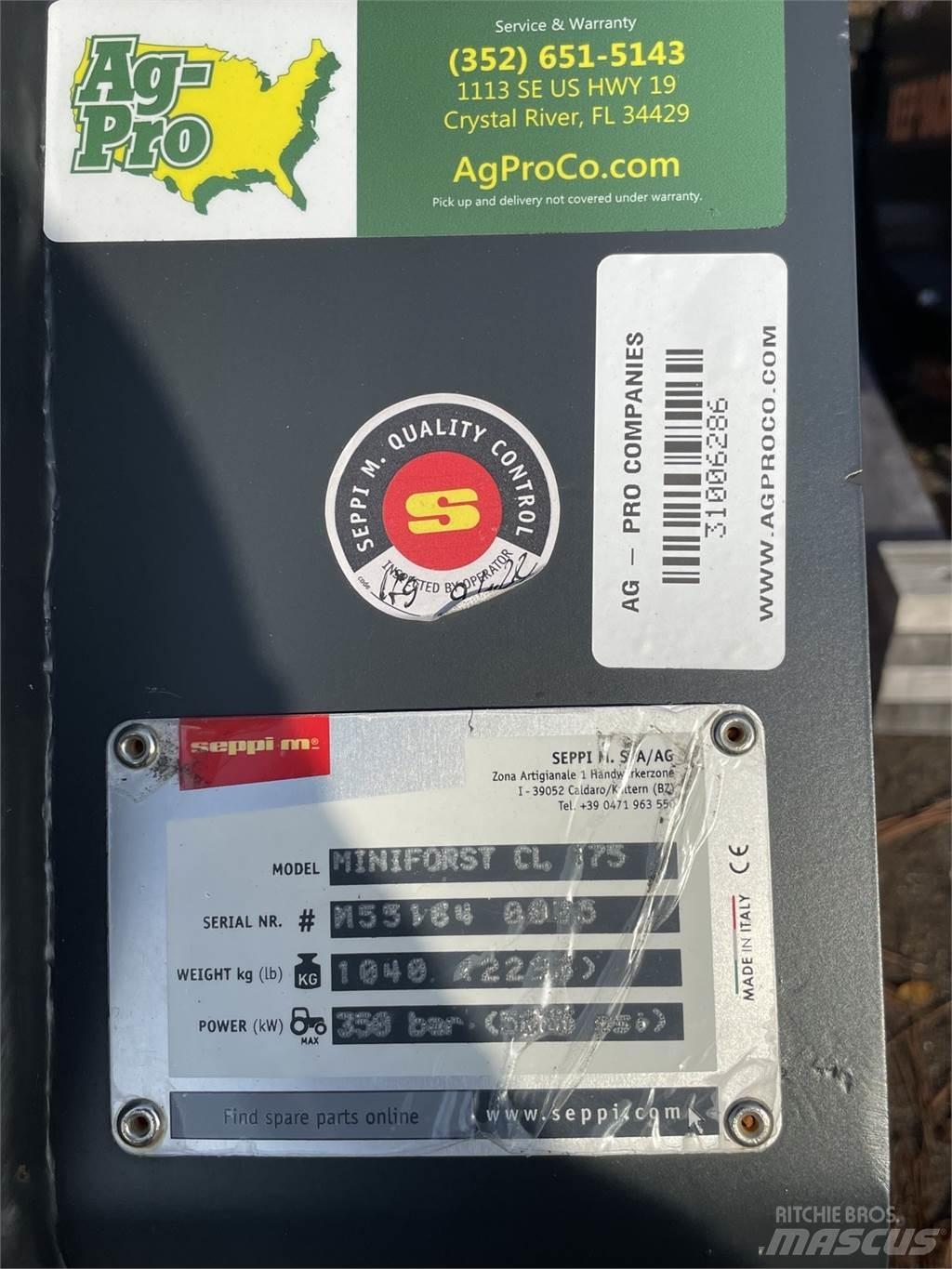 Seppi CL 175 Ağaç kesici istifleyiciler
