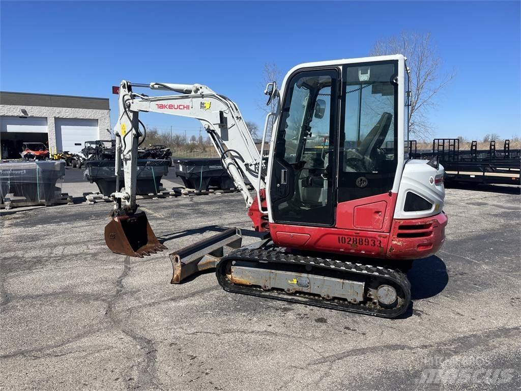 Takeuchi TB240C Mini ekskavatörler, 7 tona dek