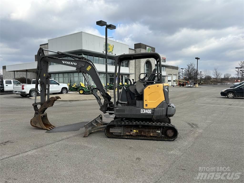 Volvo ECR40D Mini ekskavatörler, 7 tona dek