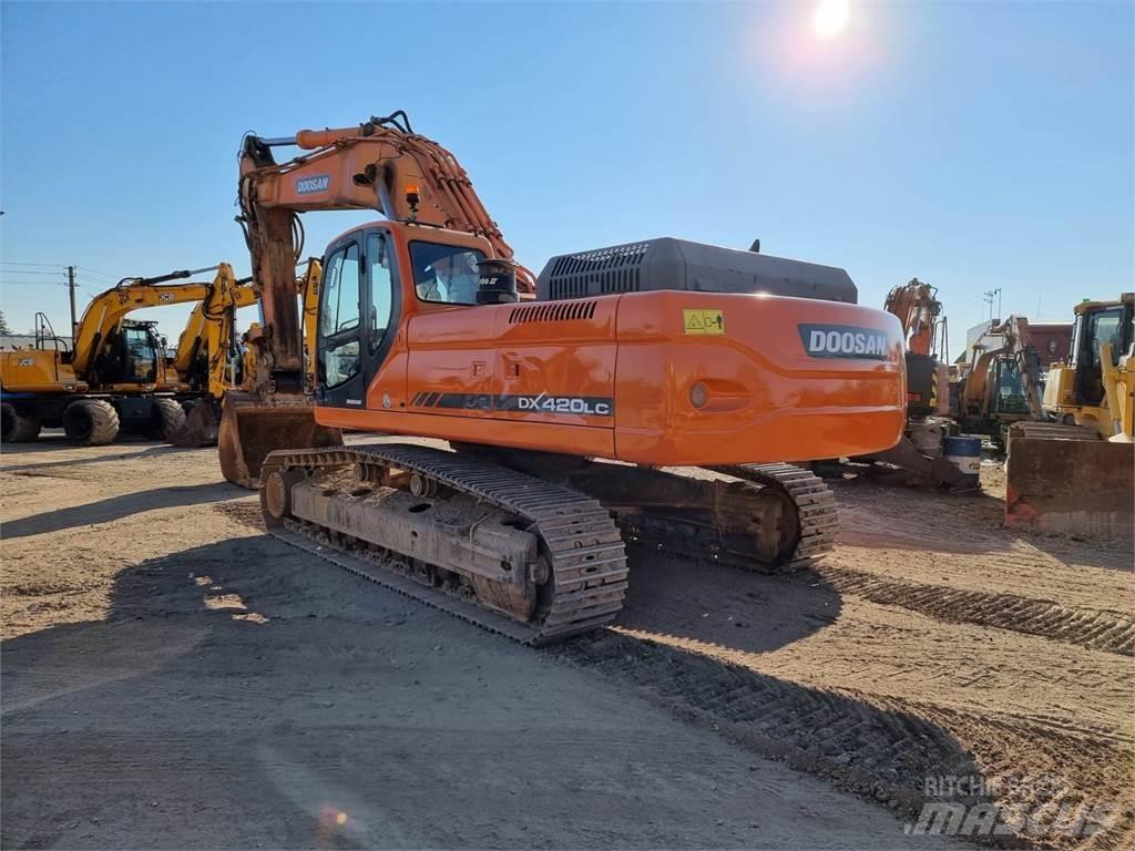 Doosan DX420LC Paletli ekskavatörler
