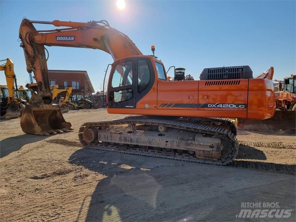 Doosan DX420LC Paletli ekskavatörler