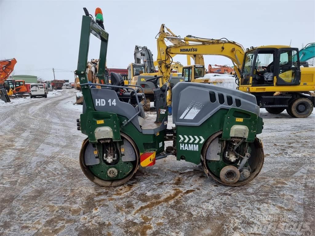 Hamm HD14W Çift tamburlu silindirler