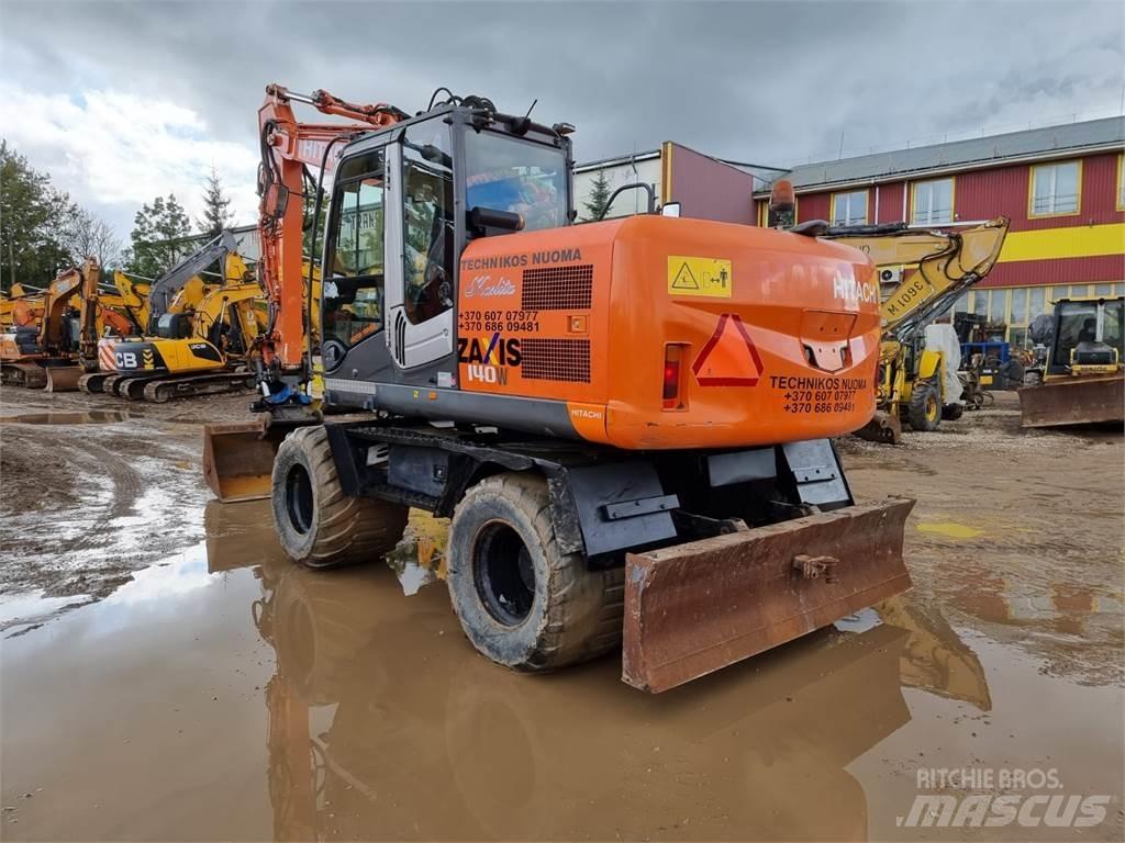 Hitachi ZX140W-3 Lastik tekerli ekskavatörler