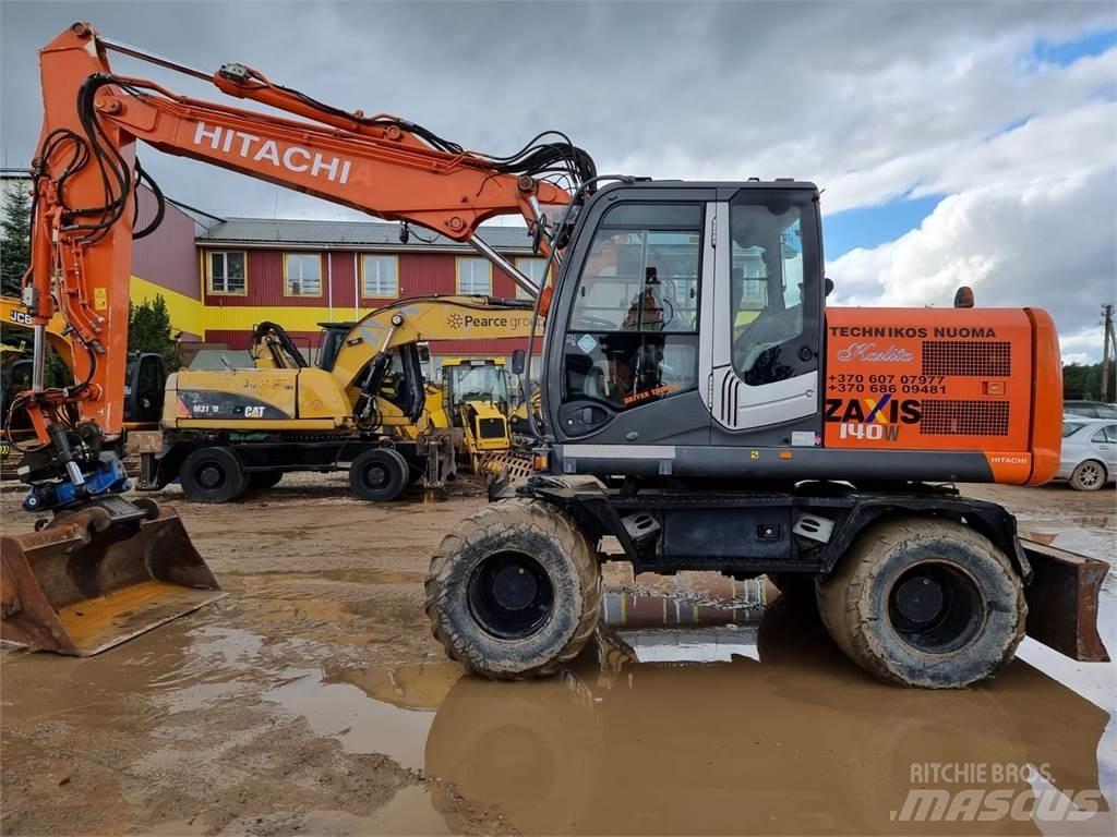Hitachi ZX140W-3 Lastik tekerli ekskavatörler