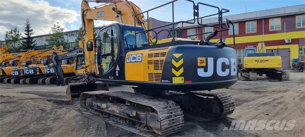 JCB JS220LC Plus + Paletli ekskavatörler