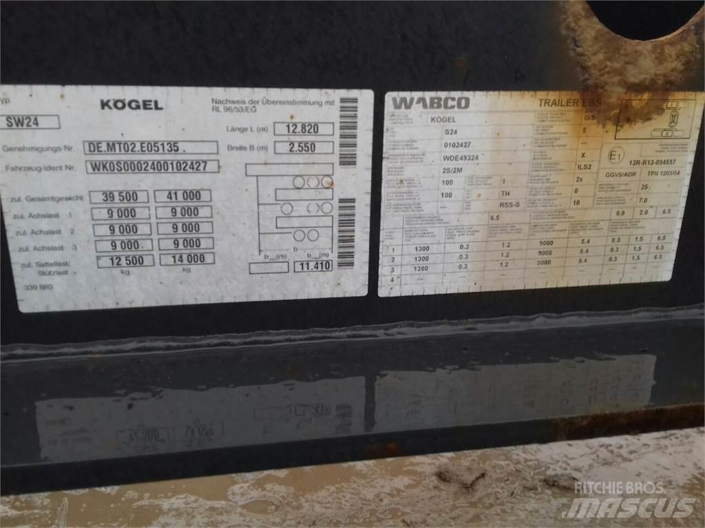 Kita SW24 Konteyner yari çekiciler