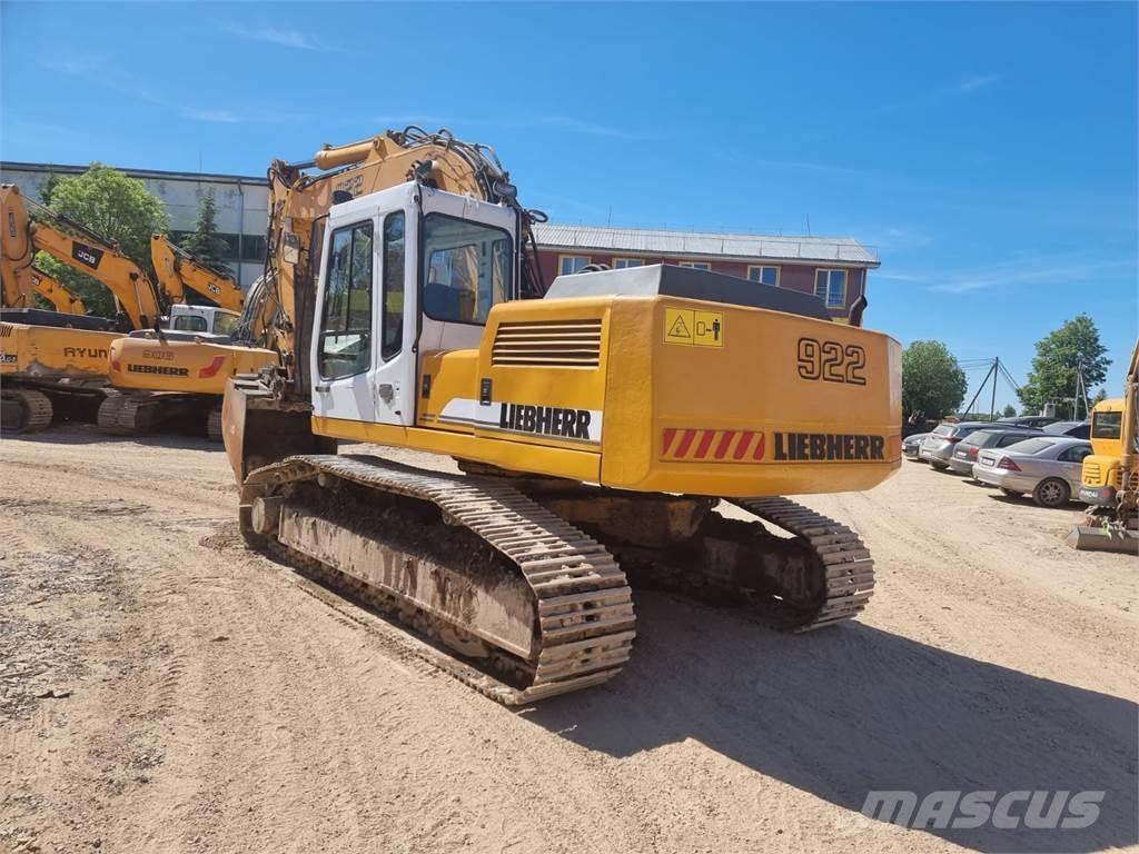 Liebherr R922 HDSL Paletli ekskavatörler
