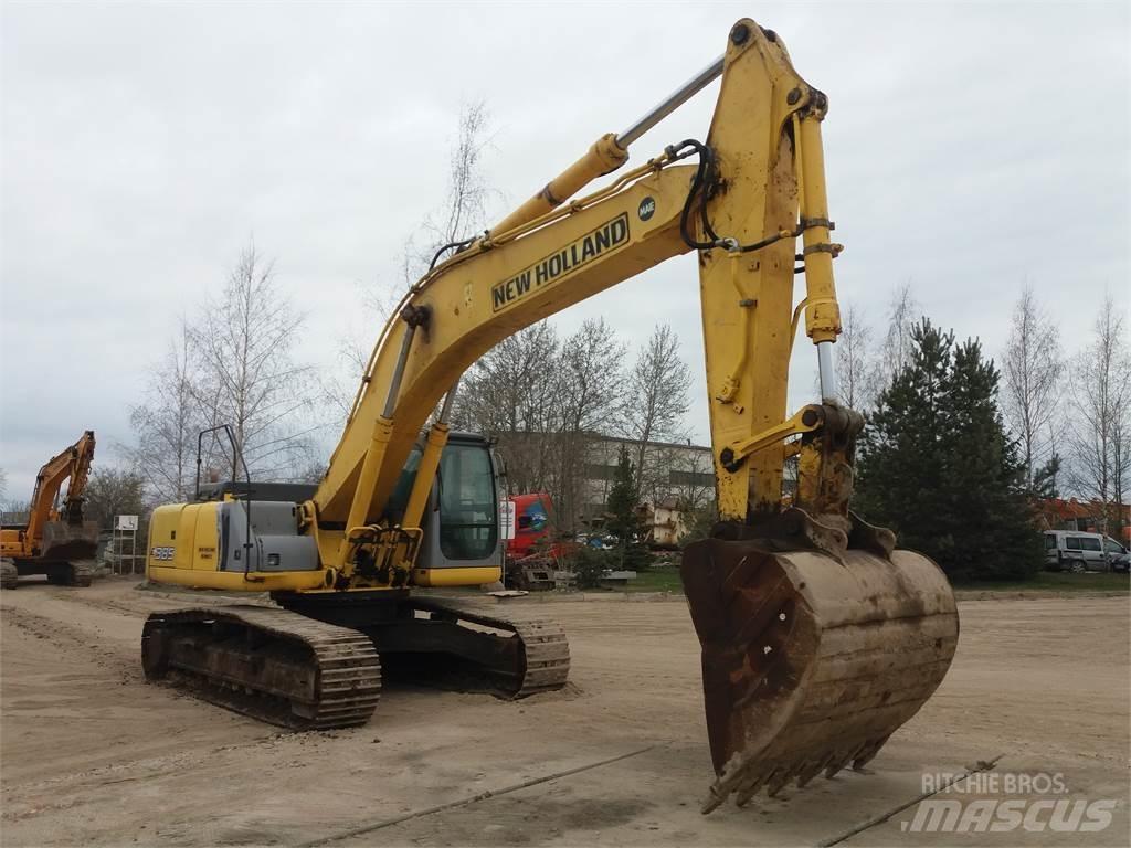 New Holland E385 Paletli ekskavatörler