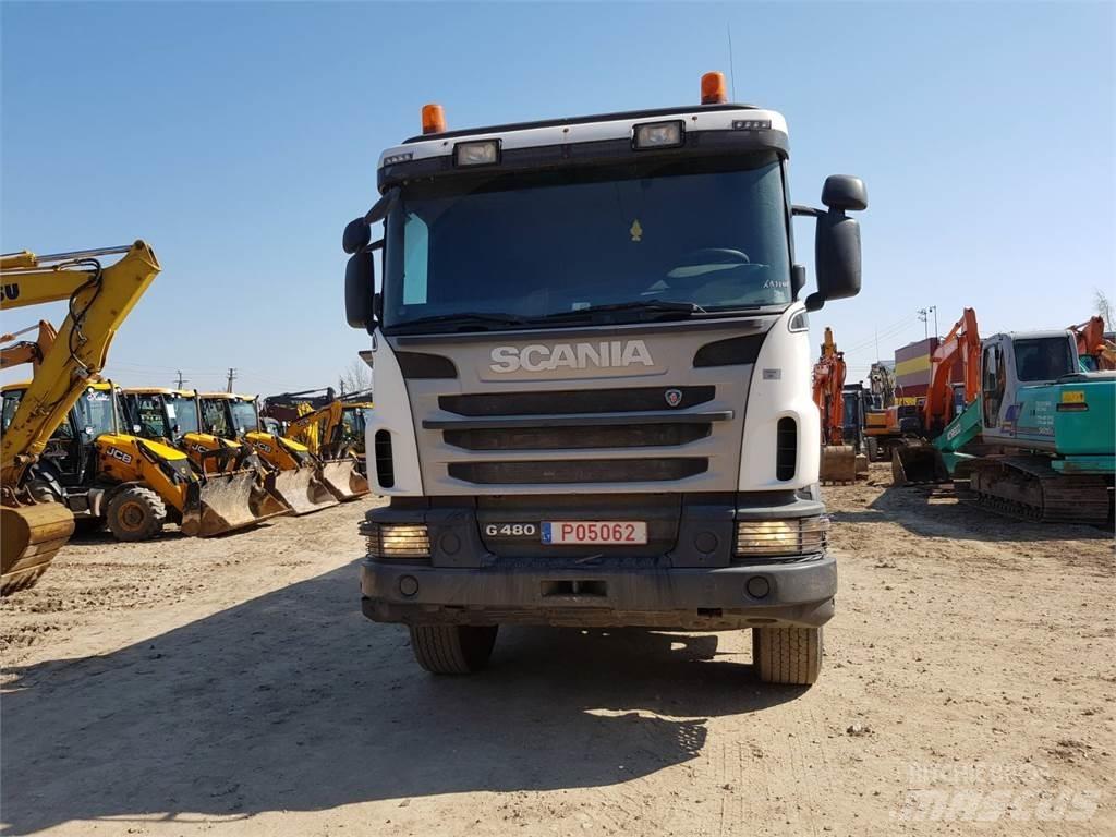 Scania G480 8x4 Hidroliftli kamyonlar