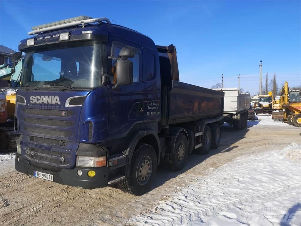 Scania R560 8x4 Hidroliftli kamyonlar