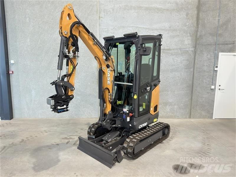 CASE CX19D Mini ekskavatörler, 7 tona dek