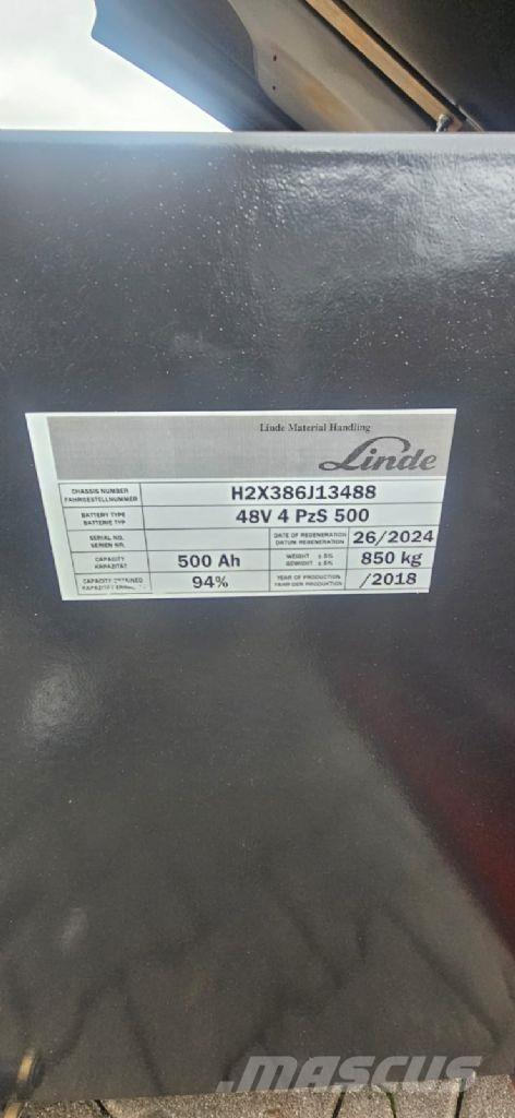 Linde E 14-02 Elektrikli forkliftler