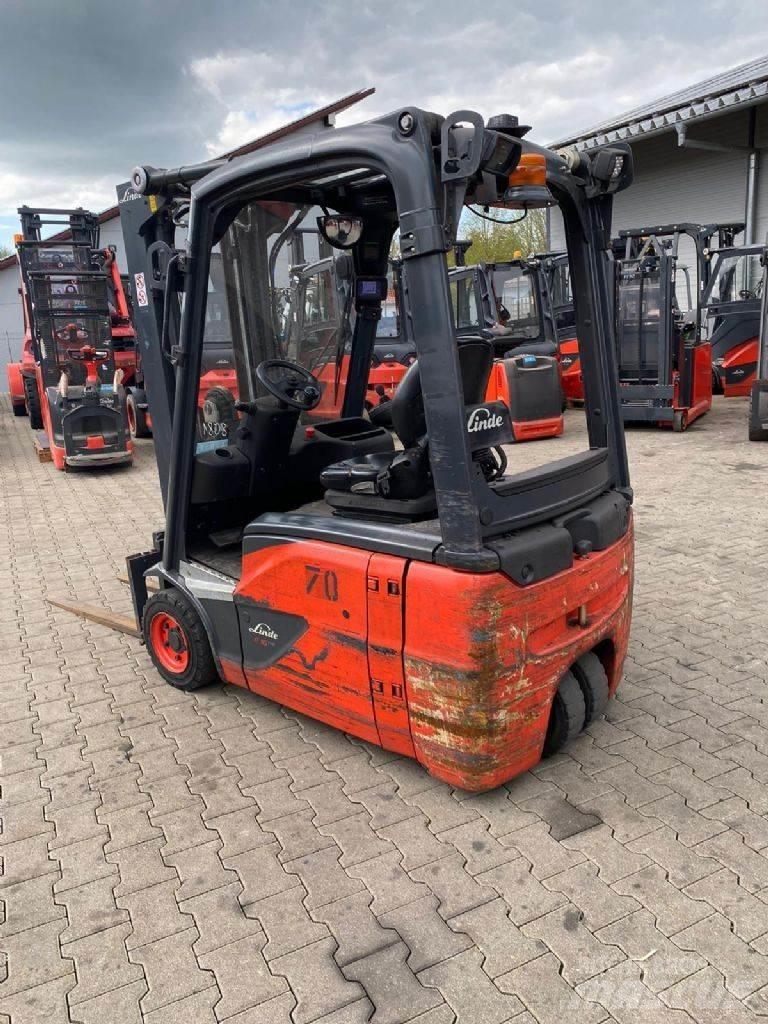 Linde E 16-02 Elektrikli forkliftler