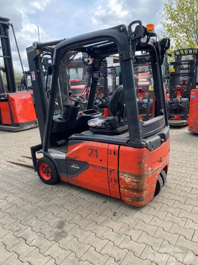 Linde E 16-02 Elektrikli forkliftler