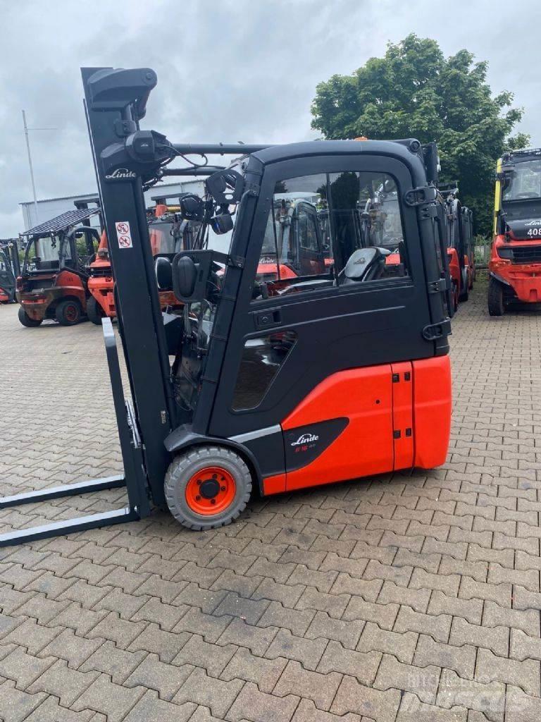Linde E 16-02 Elektrikli forkliftler