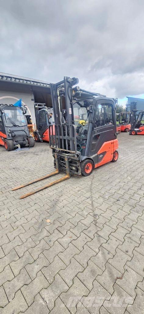 Linde E 16 P-02 Elektrikli forkliftler