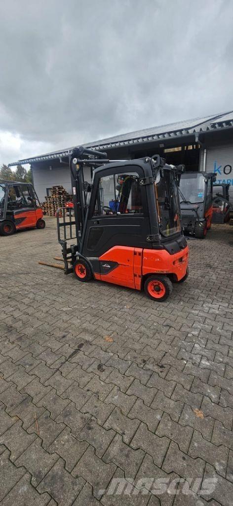 Linde E 16 P-02 Elektrikli forkliftler