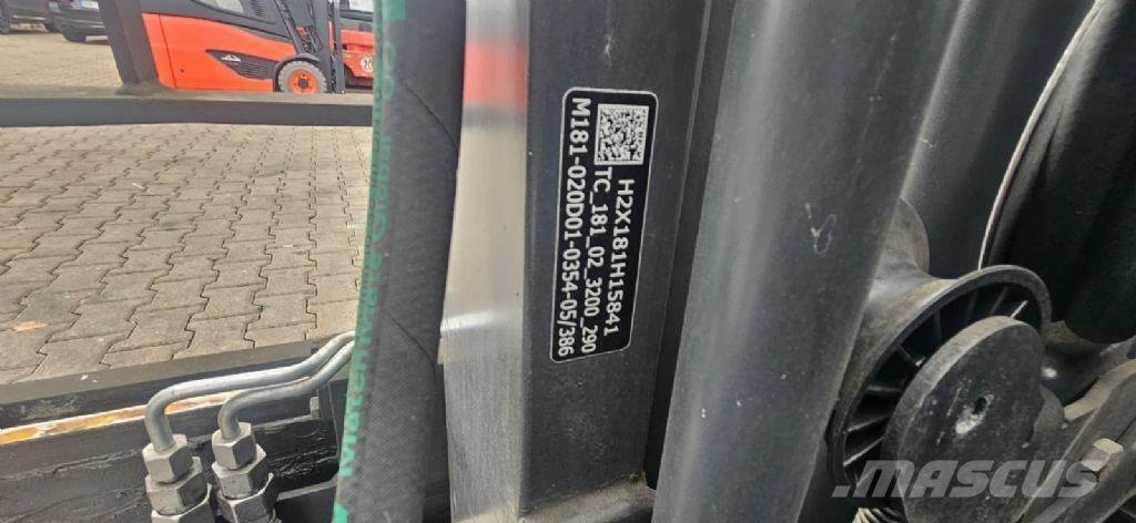 Linde E 16 P-02 Elektrikli forkliftler