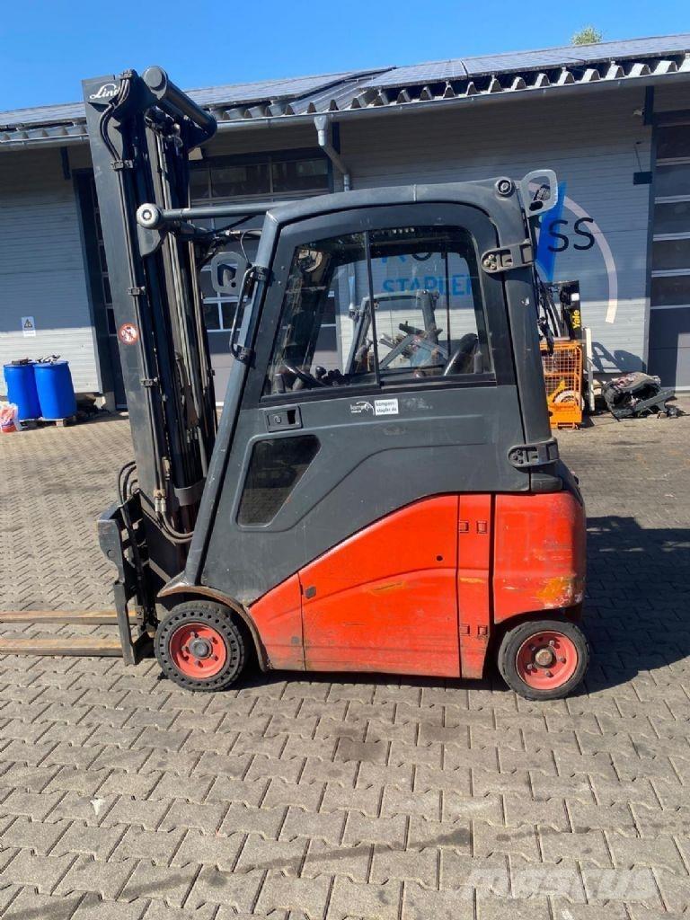 Linde E 16 PH-01 Elektrikli forkliftler