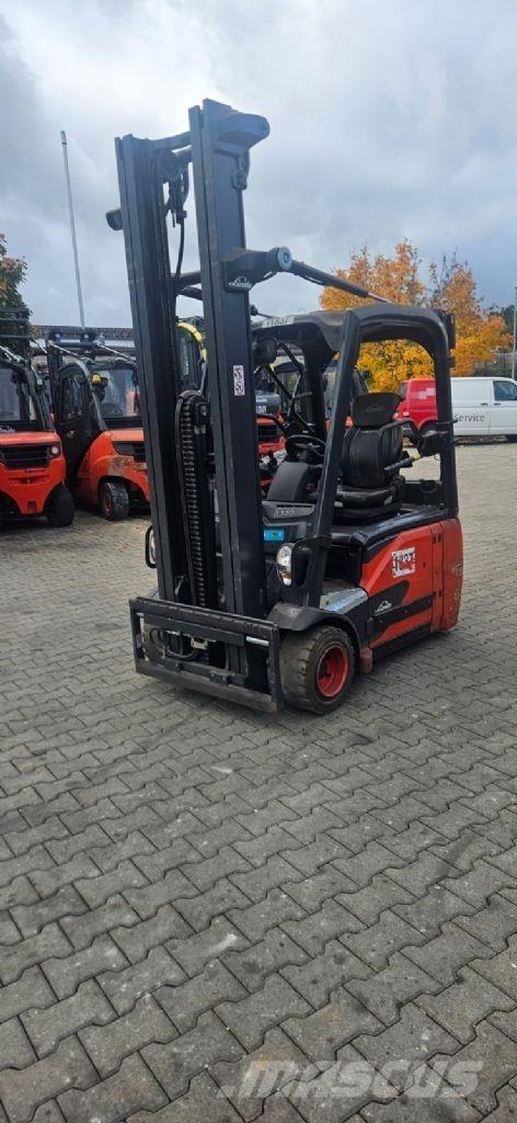 Linde E 18-02 Elektrikli forkliftler