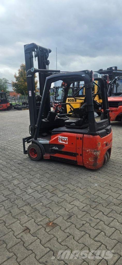 Linde E 18-02 Elektrikli forkliftler