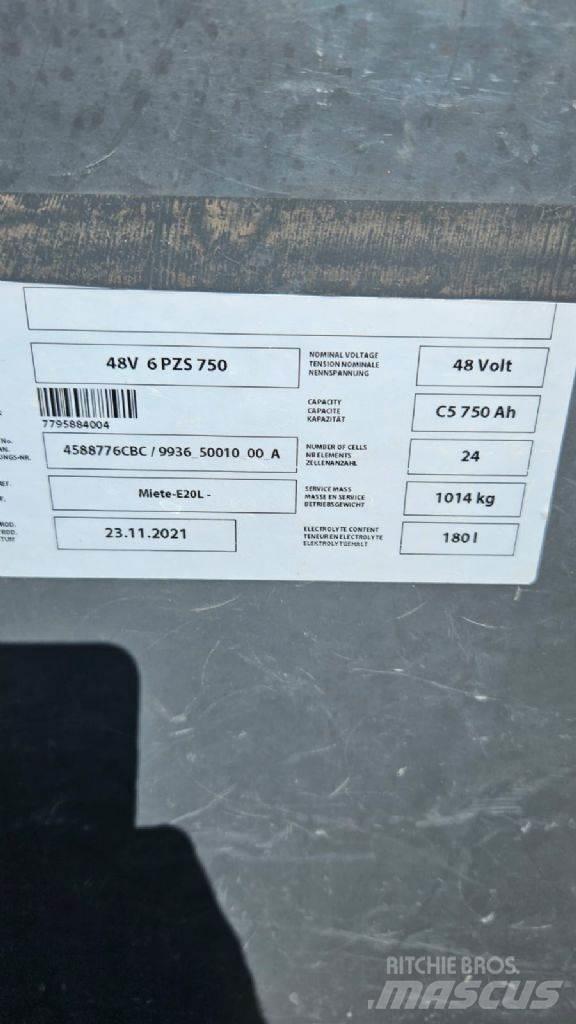 Linde E 18 L/386 Elektrikli forkliftler