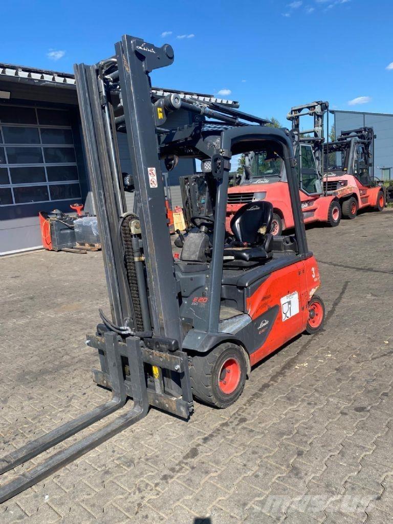 Linde E 20 PL-02 Elektrikli forkliftler