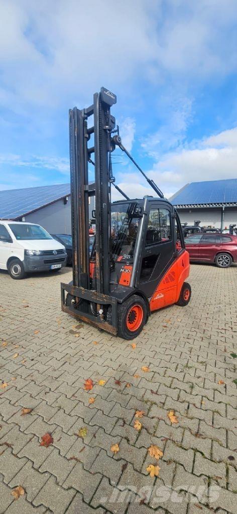 Linde H 30 T-01 LPG'li forkliftler