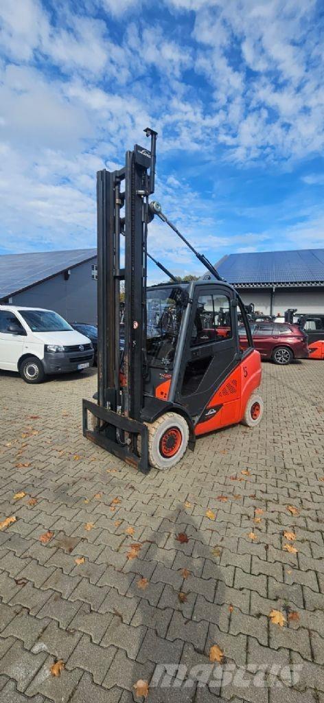 Linde H 30 T-02 LPG'li forkliftler