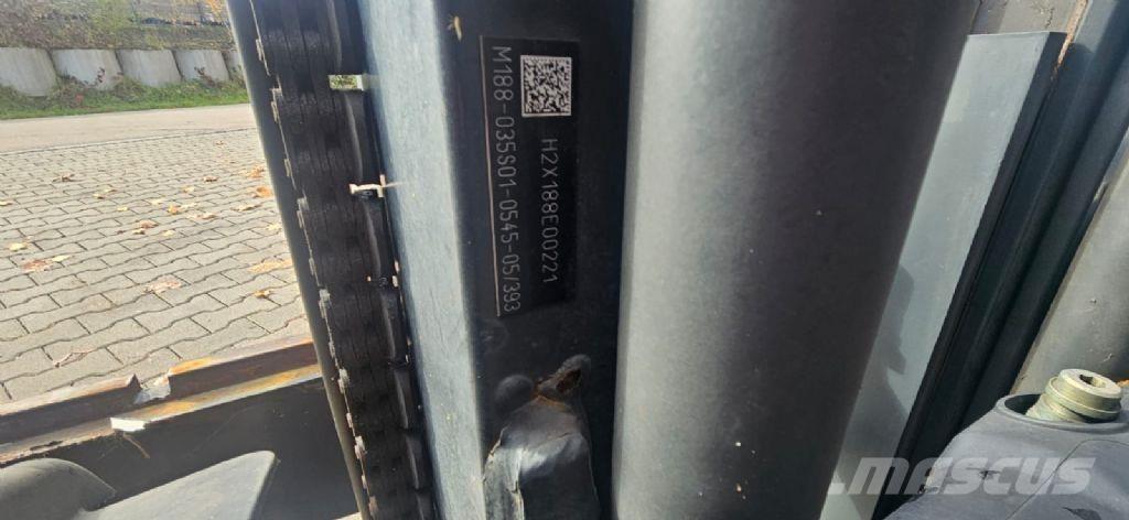Linde H 30 T-02 LPG'li forkliftler