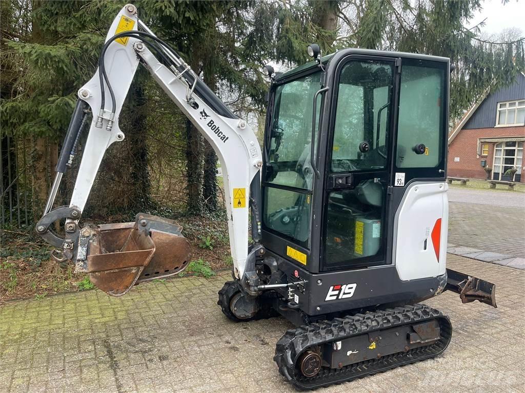 Bobcat E 19 Mini ekskavatörler, 7 tona dek