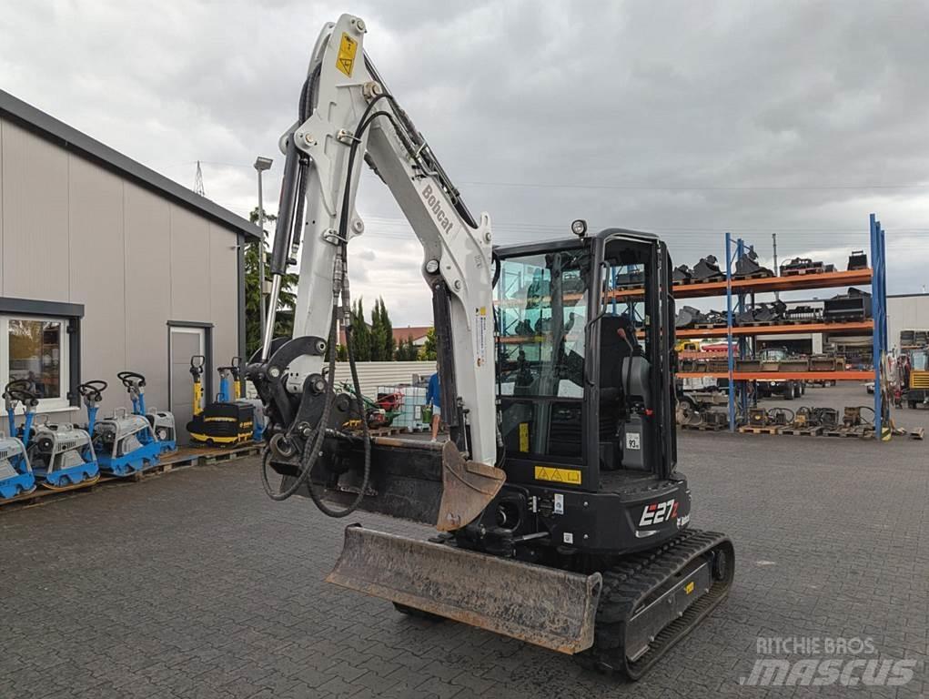 Bobcat E 27z Mini ekskavatörler, 7 tona dek