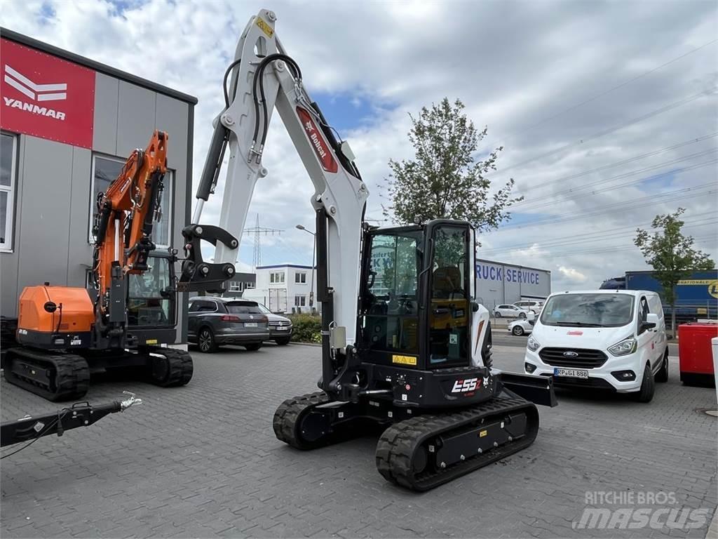 Bobcat E 55 z Mini ekskavatörler, 7 tona dek