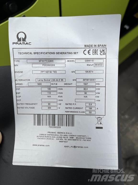 Pramac GSW110 Diğer Jeneratörler