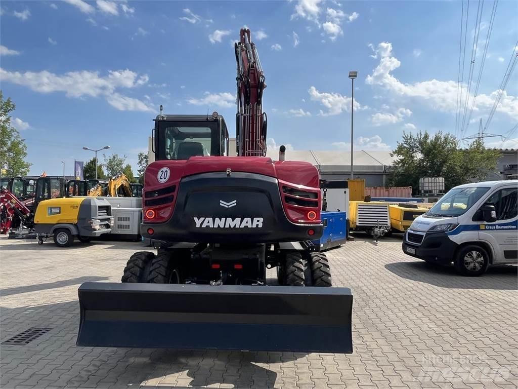 Yanmar B110W Lastik tekerli ekskavatörler