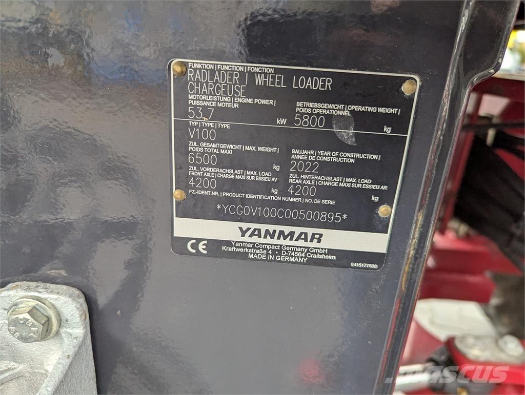 Yanmar V100 Tekerlekli yükleyiciler