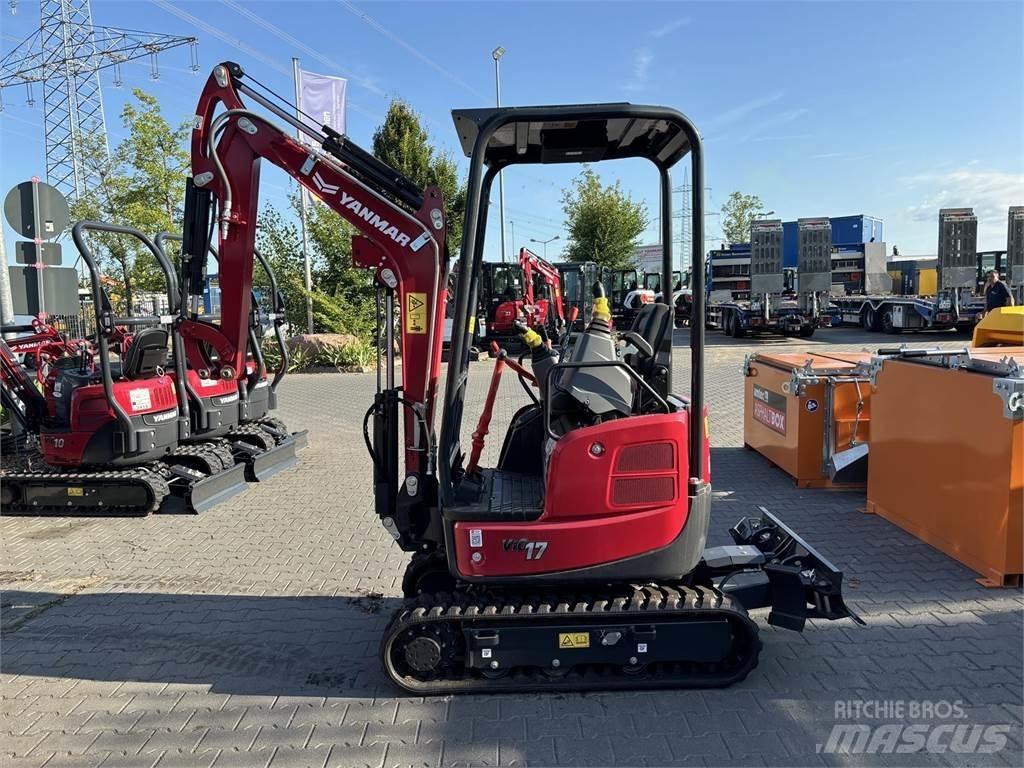 Yanmar ViO17 Mini ekskavatörler, 7 tona dek