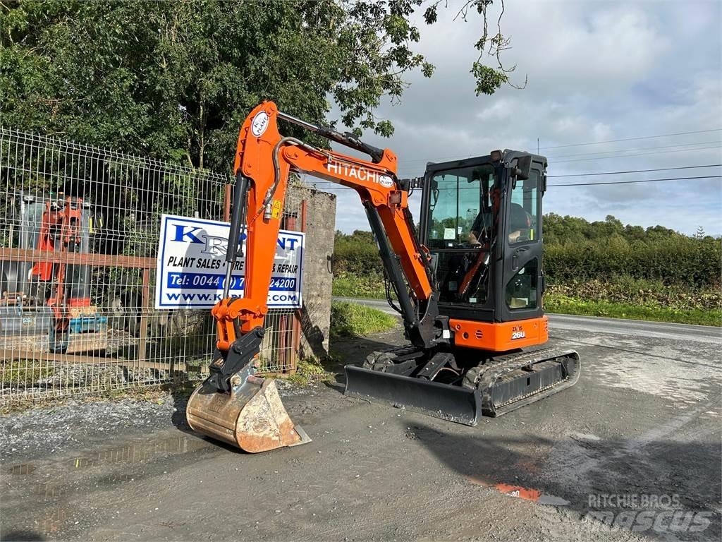 Hitachi 2019 ZX26U-6 Paletli ekskavatörler