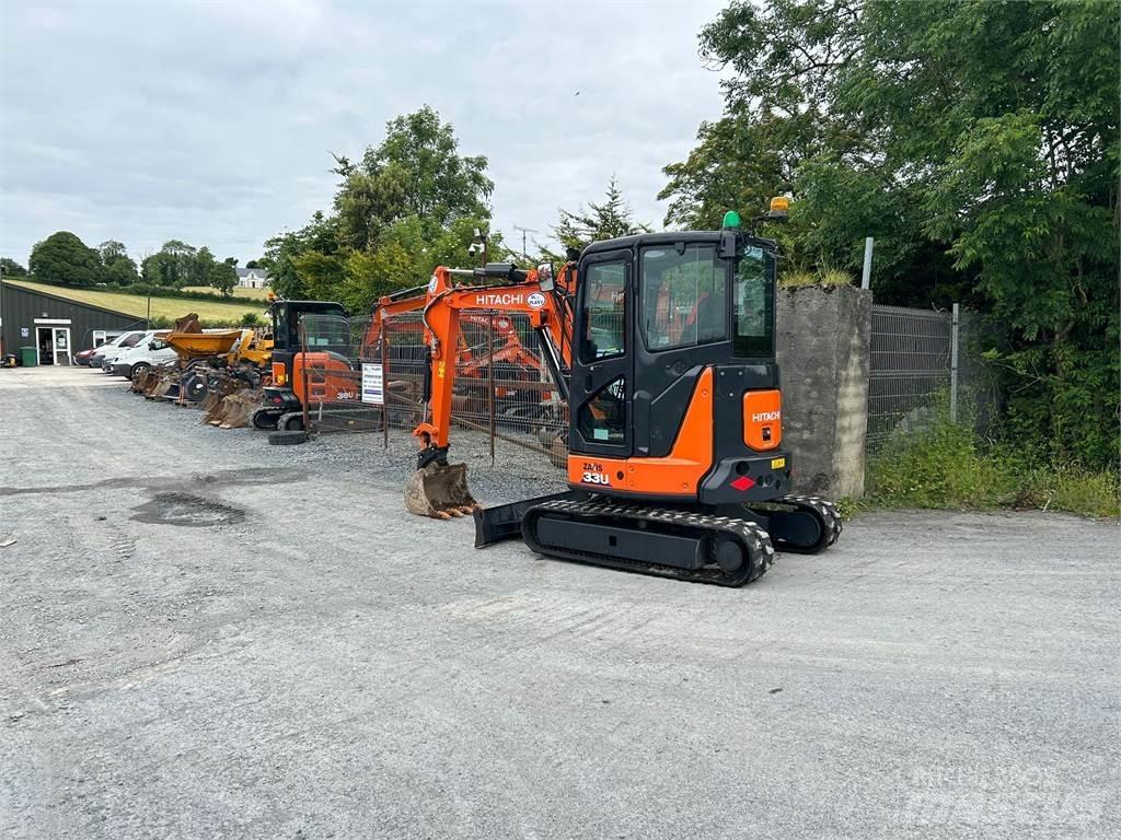 Hitachi Zx33U-5 Paletli ekskavatörler
