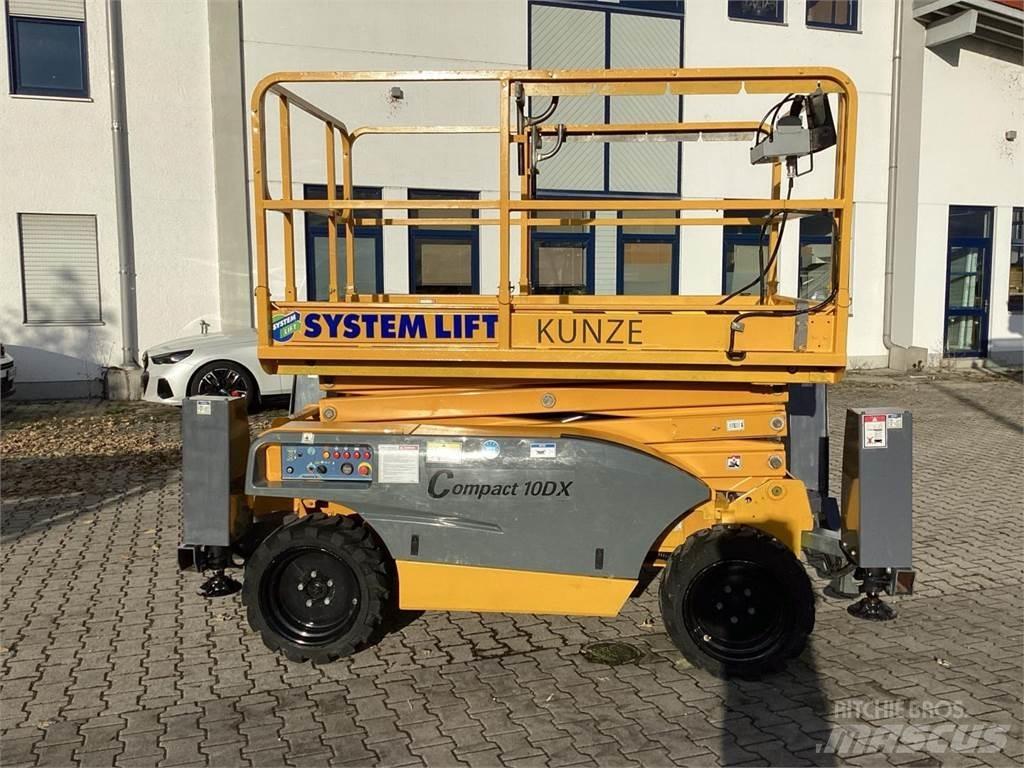 Haulotte Compact10DX Makasli platformlar