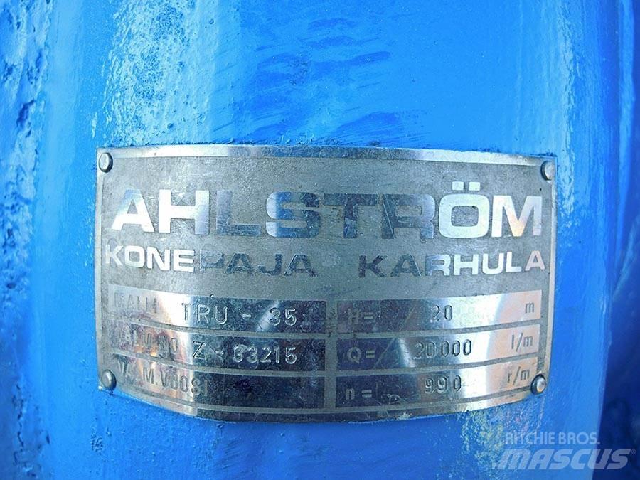 Ahlstrom TRU-35 Su pompalari