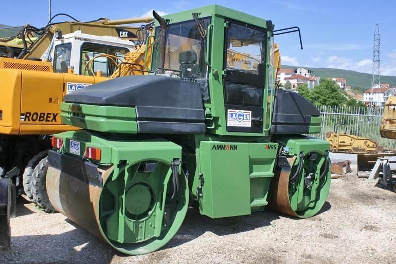Ammann AV95 Çift tamburlu silindirler