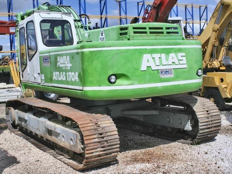 Atlas 1704 Paletli ekskavatörler
