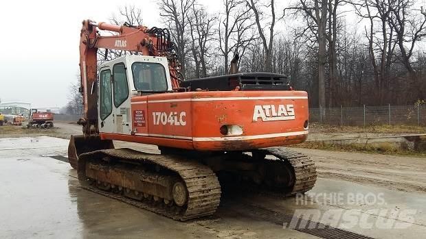 Atlas 1704LC Paletli ekskavatörler